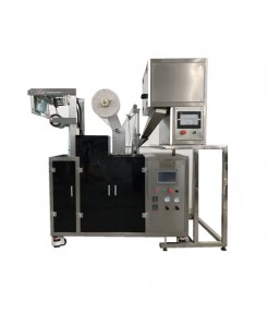 pyramid tea bag packaging machine with outer premade pouch